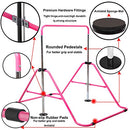 RELIANCER Expandable Gymnastics Bars Junior Training Bar Adjustable Height - Like New