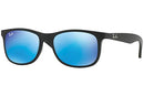 RJ9062S RAY-BAN UNISEX-CHILD BLUE/BLACK RECTANGULAR 3N BLUE/BLACK SIZE 46-3N - Like New