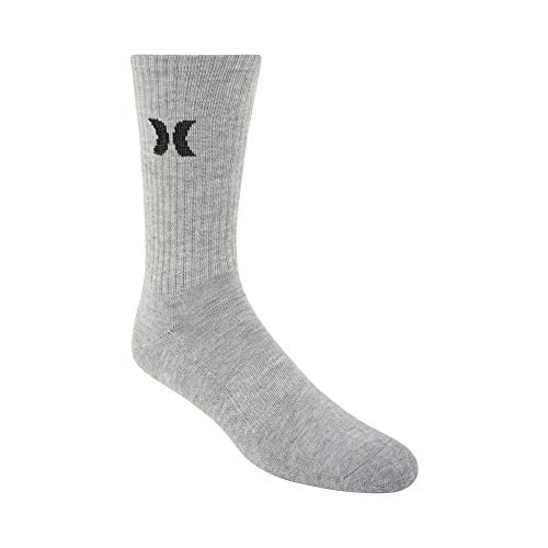 Hurley Men's Crews Socks Men10/Auuk M9/EU M44/Jp28  Assorted Coconut Milk - Like New