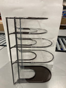 CUISINEL SMART DESIGN HEAVY DUTY 5-TIER PAN RACK ORGANIZER 10X 15.4IN - BRONZE - Like New