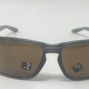 OAKLEY SYLAS MEN'S SUNGLASSES - GRAY FRAME, BROWN LENS/OAKLEY LOGO 57-17-142 - Like New