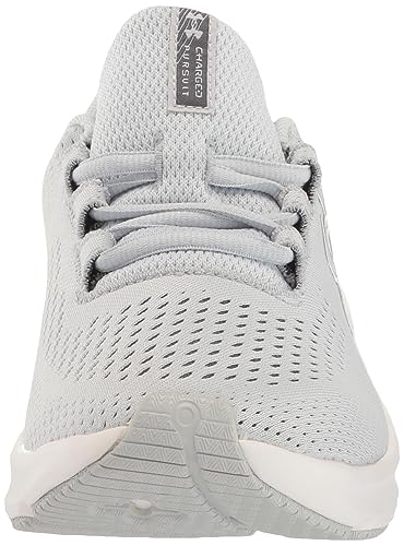 UNDER ARMOUR WOMENS CHARGED PURSUIT 3 WOMEN 6.5 HALO GRAY/WHITE - Like New