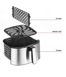 CHEFMAN TURBOFRY TOUCH 8QT. AIR FRYER (RJ38-SQSS-8T-D) - SILVER - Like New