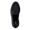 10021344 TOMS WOMEN'S CARA LOAFER SIZE 7.5 BLACK METALLIC LEATHER - Brand New