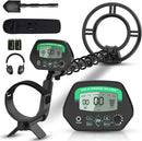 PalliPartners Professional Metal Detector with LCD Display - GREEN/BLACK - Like New