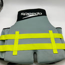 SPEEDO ADULT LIFE VEST - SIZE: M/L - BLACK/LIME - Like New