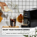 CM7036A-UL CRUX ESPRESSO MACHINE NESPRESSO PODS - BLACK/COPPER - Like New