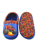 NICKELODEON BLAZE AND THE MONSTER MACHINES BOYS TODDLER PLUSH SLIPPERS - Like New