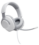 JBL Quantum 100 Wired Over-Ear Gaming Headset - White JBLQUANTUM100WHTAM Like New