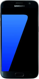 For Parts: SAMSUNG GALAXY S7 32GB VERIZON - BLACK DEFECTIVE SCREEN/LCD