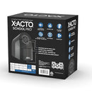 X-ACTO PENCIL SHARPENER, SCHOOLPRO ELECTRIC HEAVY DUTY 1 COUNT - BLACK - Like New
