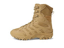 J004107 Merrell Men’s Moab 3 8” Zip Tactical Waterproof Boots, Dark Coyote, 8 - Brand New
