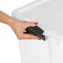 STERILITE 116 QUART ULTRA LATCH STORAGE BOX 1 PACK -CLEAR - Brand New