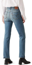 LEVI'S WOMEN'S CLASSIC STRAIGHT JEANS - SIZE: WOMEN 12 M - CAVE WALL - Like New