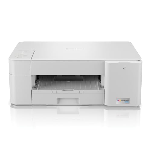BROTHER MFC-J1215W WIRELESS MULTI-FUNCTION INKJET PRINTER NO INK - WHITE - Like New