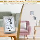 U UNNI Thermometer Hygrometer Wireless Weather Station, 330ft, UN0581 - WHITE - Like New