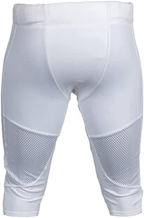 908728 Nike Men's Vapor Untouchable Pants Football Casual White/Black L Like New
