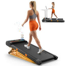 ACEZOE WALKING PAD TREADMILL 15% AUTO INCLINE UNDER DESK TREADMILL - BLACK - Like New