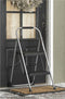 11308PBL1E COSCO 2-STEP BIG STEP STEEL STEP STOOL - GRAY - Like New