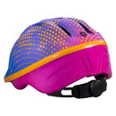 SCHWINN CLASSIC DOT MATRIX CYCLING TODDLER GIRL HELMET - MATRIX BLUE PINK PURPLE - Brand New