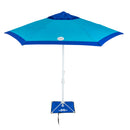 RIO BRANDS RIO BEACH 7' OUTDOOR MARKET UMBRELLA HIGH WIND STABILITY - TURQUOISE - Like New