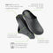 OOFOS OOCLOOG CLOG, UNISEX, SIZE MEN 10, WOMEN 12 (AU/UK M9 W10), BLACK - Like New
