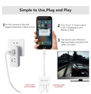 BELLVIE COMPATIBLE IPHONE TO HDMI ADAPTER SLIM LIGHT WEIGHT IPHONE IPAD IPOD - Like New