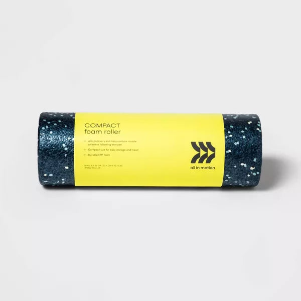 ALL IN MOTION MUSCLE RECOVERY TRAVEL FOAM ROLLER 12 - Scratch & Dent