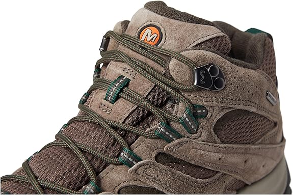 J035837 Merrell Men's Moab 3 Mid Waterproof Hiking Boot Boulder Size 10.5 - Like New