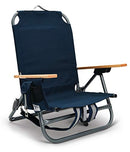 SPORT-BRELLA SUNSOUL FOLDING LIGHT-WEIGHT BACKPACK BEACH CHAIR 94964 - NAVY - Like New