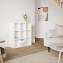 Best Choice Products 9-Cube Storage Organizer 11in Shelf Opening - White - Brand New