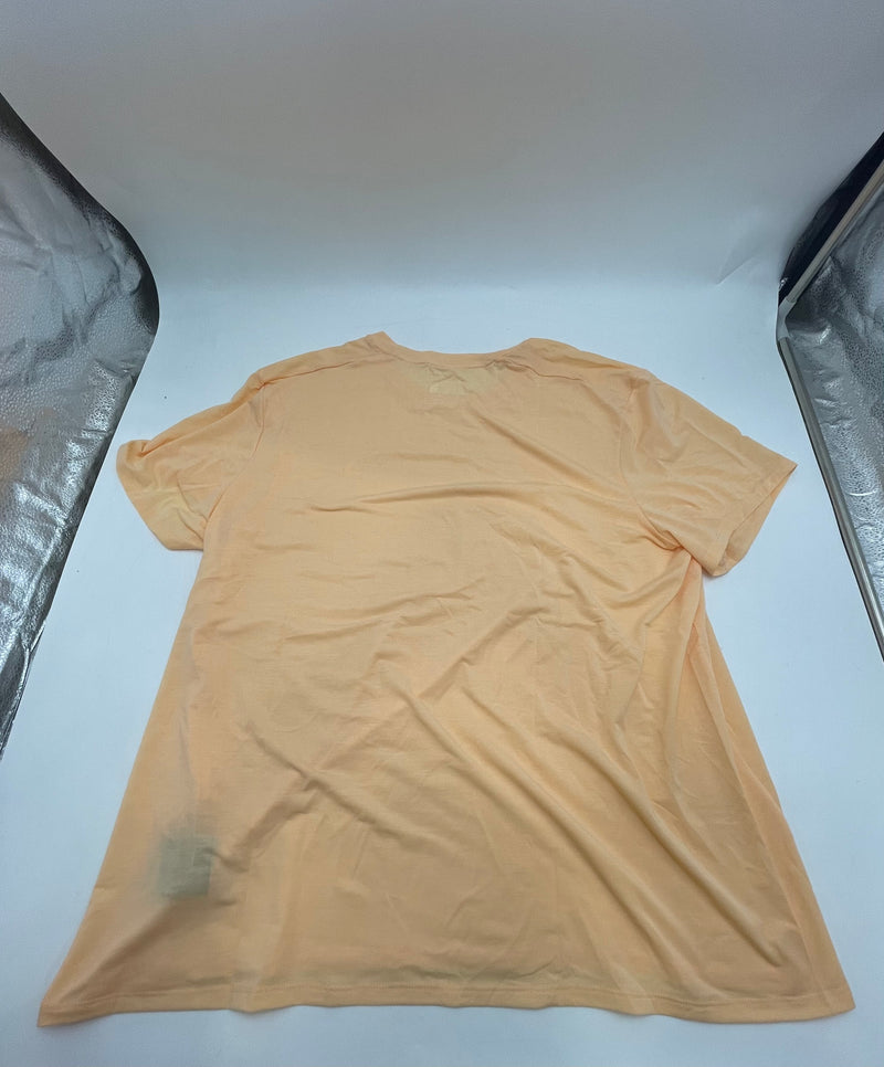 THE NORTH FACE T-SHIRT - SIZE: WOMEN XXL - LIGHT ORANGE - Like New