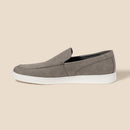 AMAZON ESSENTIALS MEN'S SLIP-ON LOAFER SNEAKERS SIZE: MEN 11 GRAY - Brand New