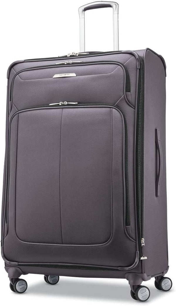 Samsonite Solyte DLX Softside Luggage Spinner Wheels Large 29" - Mineral Grey Like New