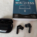 ZIUTY T12 TRUE WIRELESS BLUETOOTH EARBUDS W/ LED CASE - BLACK - Like New