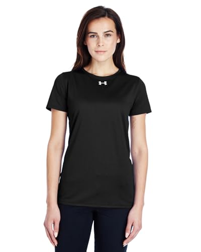 UNDER ARMOUR WOMEN'S LOCKER T-SHIRT XS 1305510-001 Black XL - Brand New