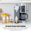 Ninja CREAMi Swirl Ice Cream/Soft Serve Maker, 13-in-1, 2 Pints, NC701C - White - Like New