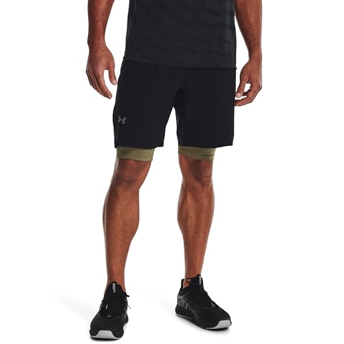 1370382 UNDER ARMOUR VANISH WOVEN MENS SHORTS BLACK XL - Brand New