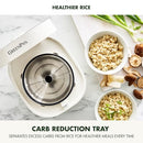 GREENPAN CARB REDUCING ELECTRIC RICE COOKER 4 CUPS UNCOOKED/8 COOKED RICE WHITE - Like New