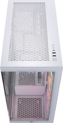 CORSAIR ICUE LINK 3500X RGB TEMPERED GLASS MID-TOWER PC CASE 3X - WHITE - Like New