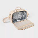 ALL IN MOTION FAUX NEOPRENE LUNCH TOTE - CREAM - Brand New