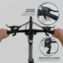 QARSWA 26" Mountain Bike Aluminum Frame MTB Dual Disc Speed Trigger Shifter - Like New
