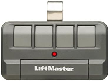 LiftMaster 894LT Remote Control Transmitter 4 Button - Black/Grey - Like New