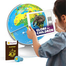 PlayShifu Globe Children Orboot Earth Interactive Kids Globe 1000+ Facts - Like New