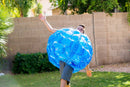 GOBROBRAND BUBBLE BUMPER BALLS 2 PACK INFLATABLE BUDDY HAMSTER SIZE: 36" - BLUE - Like New