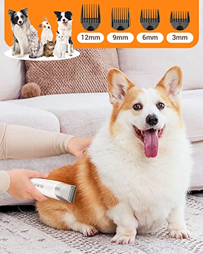 SIMPLE WAY DOG GROOMING VACUUM 2.1L 6 IN 1 KIT V10-MILKY/WHITE - Like New