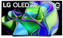 LG 83 Inch Class C3 Series OLED evo 4K UHD Smart webOS 23 w/ ThinQ AI TV - Like New