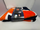 NORTHWEST AUBURN TIGERS NORTHWEST COMPANY DENALI SILVER KNIT THROW 60'' X 72'' - Brand New