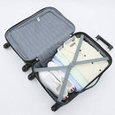 TRAVELERS CLUB MIDTOWN HARDSIDE LUGGAGE TRAVEL, 4-PIECE SET - BLACK - Like New