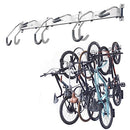 DELTA 48"In SILVER 6-BIKE VERTICAL RAIL RACK HOLDS UP TO 450 LBS WM6000 - SILVER - Brand New